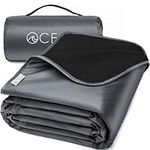 Oceas Large Waterproof Outdoor Blanket – Camping Blanket for Cold Weather, Picnic, Stadium, Camp, Park, & Car Use – Insulated Windproof, and Waterproof Blankets for Outdoors - Machine Washable