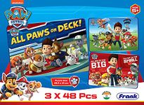 Frank Paw Patrol (48 Pieces) 3 in 1 Jigsaw Puzzle for Kids Above 5+ Years - Fun & Challenging Brain Booster Games - for Enhanced Focus and Memory - 70303