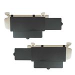 WANPOOL Car Visor Sunshade, Car Visor Anti-glare Sunshade Extender for Front Seat Driver and Passenger - 2 Pieces (Black)