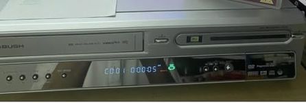 BUSH DVRHS02 DVD Recorder & VHS VCR Recorder Combination *Transfer VHS Tapes to DVD