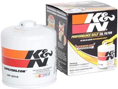 K&N HP-2010 Premium Oil Filter for 2022 Chevrolet Silverado 2500 HD 6.6L V8 Diesel