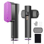 VIWAVE Clothes Steamer Handheld,100-240V Dual Voltage Travel Steamer for Clothes,2-in-1 Steam Iron with 4 Modes & LED Display,1200W Garment Steamer Clothing,Portable Steamer for Global Travel & Home