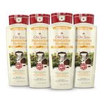 Old Spice Men's Body Wash Moisturize with Shea Butter, 24/7 Moisturization, Gentle on Skin, 2.12 L Total (4 Count of 532 mL Each)