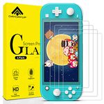 daydayup [4 Pack Screen Protector Tempered Glass for Nintendo Switch lite - Hestia Goods Transparent HD Clear Anti-Scratch Screen Protector for Nintendo Switch lite