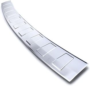 teileplus24 L545 Acero Inoxidable Parachoques protección para Honda CR-V 4 con Borde