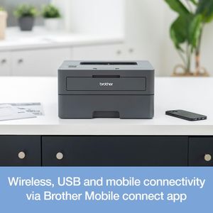 Brother HL-L2445DW Mono Laser Printer – A4, Auto 2-Sided, UK Plug