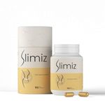 Slimiz Weight Management Capsules | Ayurvedic Supplement Infused with Guggulu & Green Tea Extracts | For Men and Women (112x1 Pack)