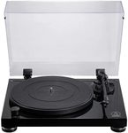 Audio-Technica LPW50PB Manual Belt Drive Turntable Piano Black