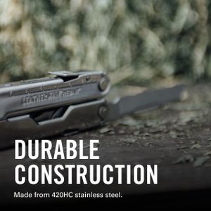 Leatherman Rebar Multi-Tool – Stainless Steel, 17 Tools