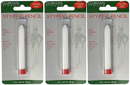 Clubman Pinaud Styptic Pencil Travel Size .33 oz (Pack of 3)