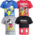 Disney Pixar Toy Story Boys 4 Pack T-Shirts Woody Buzz Lightyear Rex Slinky Dog 3T