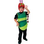 amscan 9902972 - Kids Officially Licensed the Very Hungry Caterpillar Tabard & Hat World Book Day Fancy Dress Costume Age: 3-5 Yrs