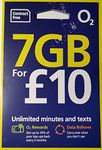 O2 Big Bundle SIM Card Pay As You Go - Contract Free - 30 Days - £5 - Unlimited Minutes - Standard/Micro/Nano - (£5 Bundle)