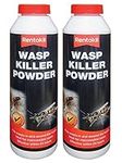 Rentokil Wasp Nest Killer Powder Wasps Nests in & Around The Home Fast Action 300g UKDD® (Pack of 2)