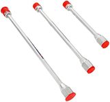 JMIATRY 3 Packs Airless Paint Sprayer Extension, 3 Size Paint Sprayer Extension Wand with Red Guard, Paint Sprayer Extension Pole for Airless Sprayers (8 inch / 12 inch / 15 inch)