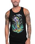 INTO THE AM Overflow Graphic Tank T