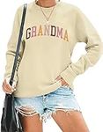 Grandma Sweatshirt Women Nana Life 