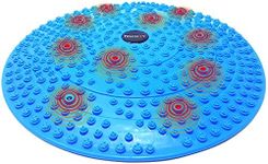 Daiwa Felicity Foot Massager Mat - Reflexology Mat with Magnetic Therapy Acupressure Disc - Ergonomic Acupressure Mat for Feet Relaxation, Pressure Point Pad for Foot Pain Relief - FSA/HSA Eligible