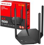 AX1500 Wi-Fi 6 Router, Expansive Wi-Fi Range, Security Protection, Smart Connect,Eco-Friendly, 1.5 Gbps Wi-Fi Speeds (MR60X)