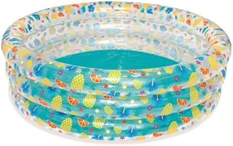 Bestway 51048 Piscine gonflable ronde Sea Life 3 boudins 170 x 53 cm