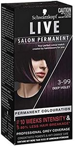Schwarzkopf LIVE Salon Permanent Hair Colour 3-99 Deep Violet