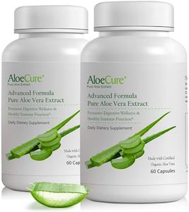 AloeCure Advanced Formula - Twice A Day Aloe Vera Capsule, 2 Pack, 120 Capsules