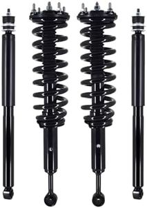 PM Auto Front Quick Strut-Rear Shock Kit Compatible With 2007-2021 Toyota Tundra Monotube Performance