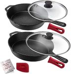 Cuisinel Cast Iron Skillet Set - 10