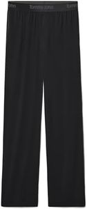 Tommy John Men's Second Skin Modal Sleep Pant, Single, Black, S