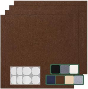 VallisCo Carpet Tile 30 Pack 12” X 12” Self Adhesive Carpet Floor Tiles Anti-Slip Squares Peel and Stick Floor Tilel DIY Installation for Bedroom