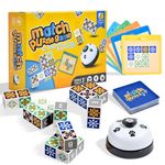 Wooden Puzzle Game 4.0 Popular Board Games for Family Night, Pattern Matching Puzzle Game with Bell, Block Match Puzzles Building Cubes Educational Toys for Kids and Adults for Age 4 and up