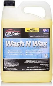 Premium Car Wash and Wax Liquid | Wash and Wax Boat, RV, Aircraft, Automobile and more | Car Cleaning and Care (Size-5L)