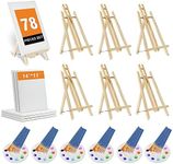 Easel with Canvas Set 78 Pcs Painti