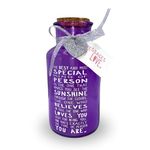 Message of Love Light Up Jar Special Person | Birthday Christmas Gifts | Unisex | Home Décor | 2 x AA