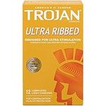 Trojan Stimulations Ultra Ribbed Lu