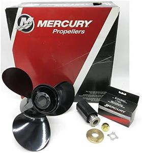 Mercury Black Max Boat Propeller 48-77342A45 | RH 13 3/4 x 15P