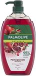 Palmolive Naturals Body Wash 1L, Pomegranate with Mango, Soap Free Shower Gel, No Parabens Phthalates or Alcohol