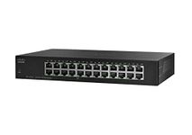 Cisco Systems CISCO SYSTEMS 24 Port Ethernet Switch (SF11024NA), Black