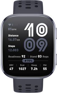 Amazfit Bip 6 Smart Watch 46mm – Black Fitness Tracker