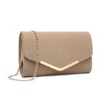 Miss Lulu Womens Clutch Elegant Clutch Bags for Women Mini Crossbody Bag for Women, Can Hold 8.3' Tablet, Suitable for Party, Wedding, Banquet, Gift