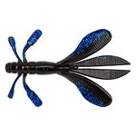 Berkley PowerBait Mantis Bug Fishing Bait, 4", Black Sapphire, 8 Count