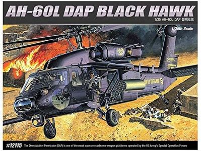 Academy 12115 AH-60L DAP BLACK HAWK Helicopter Plastic Model Kit