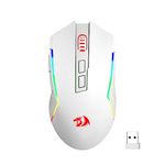 Redragon M693 Wireless Bluetooth Gaming Mouse, 8000 DPI Wired/Wireless Gamer Mouse w/ 3-Mode Connection, BT & 2.4G Wireless, 7 Macro Buttons, Durable Power Capacity and RGB Backlight for PC/Mac/Laptop