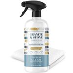 Therapy - Granite Cleaner and Polish Kit with Large Microfiber Cloth, 16 fl. oz.