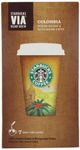 Starbucks VIA Colombia Roast Coffee 7 Sachets (Pack of 8, Total 56 Sachets)