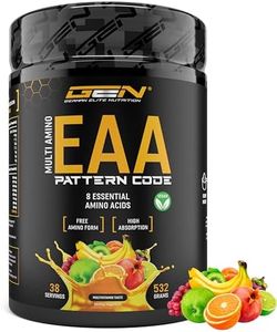 Polvere EAA – 532 g – (Multivitamin) – Formula Codice Umano – Tutti gli 8 aminoacidi essenziali – bevanda per l'allenamento a base di aminoacidi – Gusto delizioso & Top solubilità – Vegano