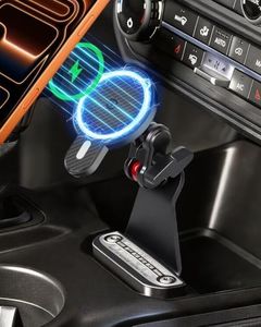 PZK Magnetic Metal Car Phone Mount for 2021-2026 Ford Bronco Accessories
