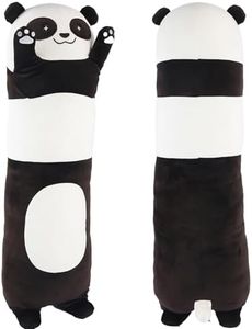 36" Cute Giant Panda Bear Plush Soft Hugging Body Pillow Plushies,Large Panda Stuffed Animals Toy Doll Gift for Kids Girls and Boys, Halloween, Christmas, Thanksgiving, Birthdays