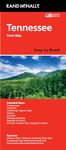 Rand McNally Easy to Read: Tennessee State Map