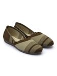 SNEAKERSVILLA Trendy & Comfortable for all Formal & Casual Occassions Stylish,Flat Bellies for Women & Girls (Brown, 5)